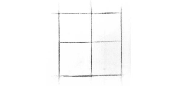圆球体素描明暗的画法步骤01