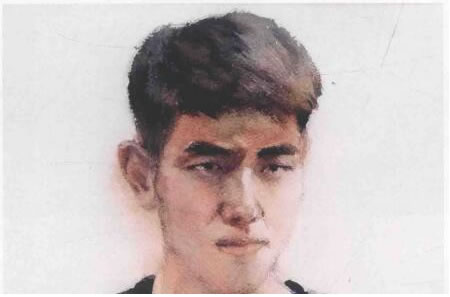 男青年半身像水彩画法步骤图示03