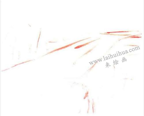 《岸边的路》水粉画法步骤图示01