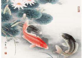 工笔画《连年有余》画法步骤图示