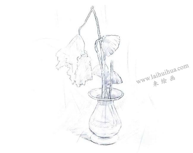 铜器的水彩画法步骤图示01