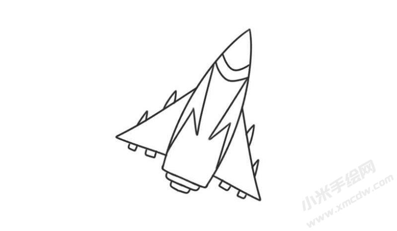 飞机简笔画图片07