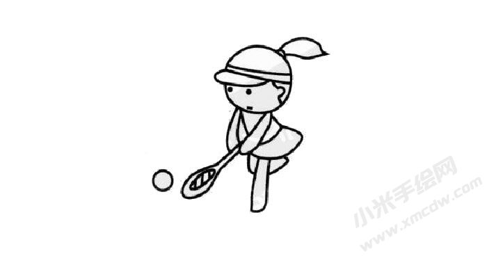 网球选手幼儿简笔画步骤03.jpg