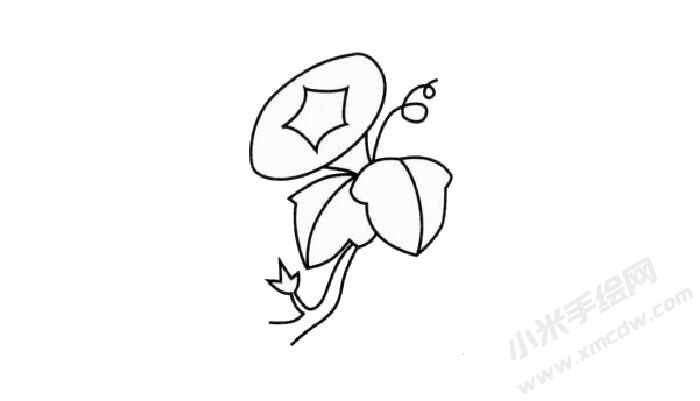 牵牛花简笔画创作步骤02.jpg