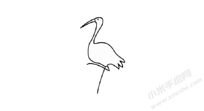鹤的简笔画创作步骤02.jpg