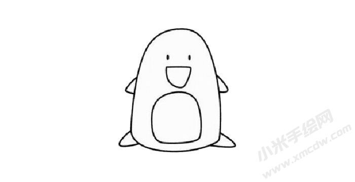 企鹅儿童简笔画绘制步骤03.jpg