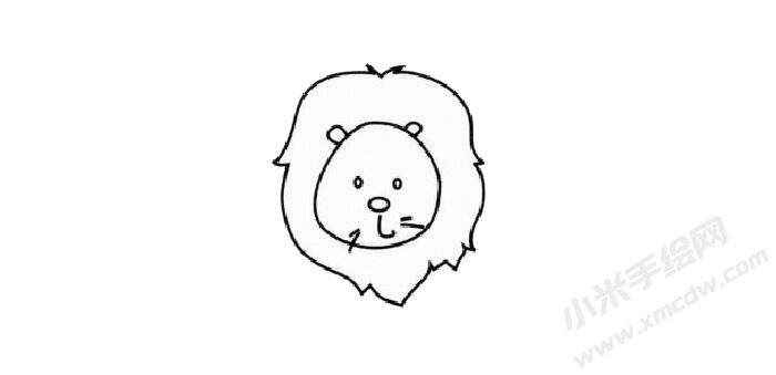 狮子简笔画绘制步骤02.jpg