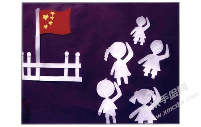 升国旗少儿美术趣味创意步骤04.jpg
