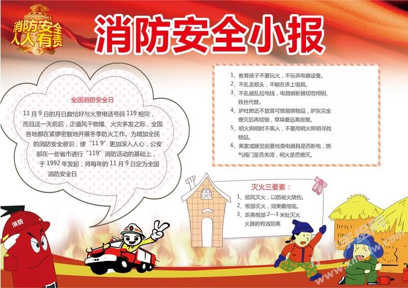 消防安全手抄报模板07.jpeg