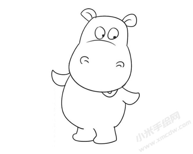 河马简笔画法步骤09.jpg