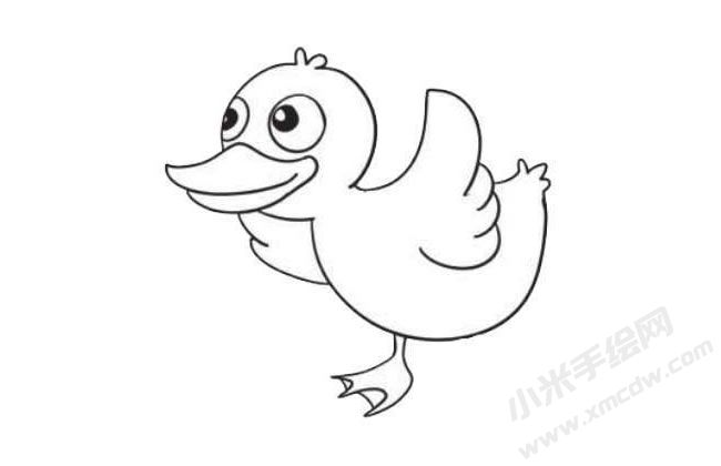 鸭子简笔画法步骤08.jpg