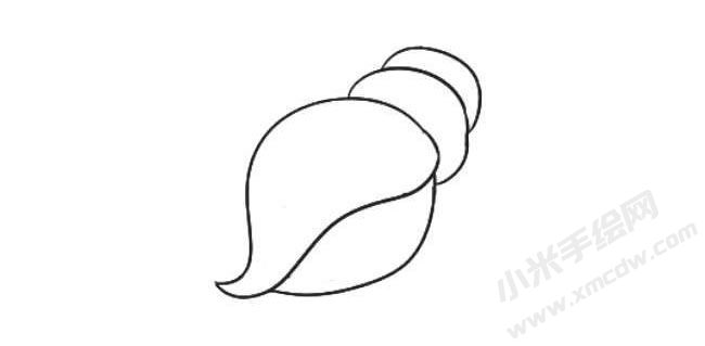 贝壳简笔画法步骤05.jpg