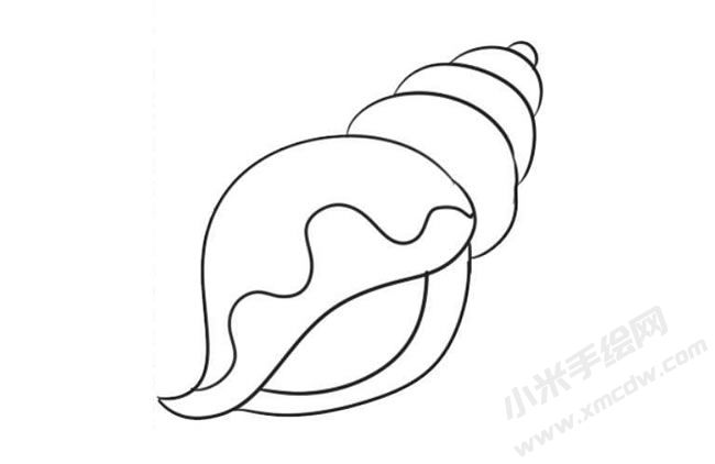 贝壳简笔画法步骤09.jpg