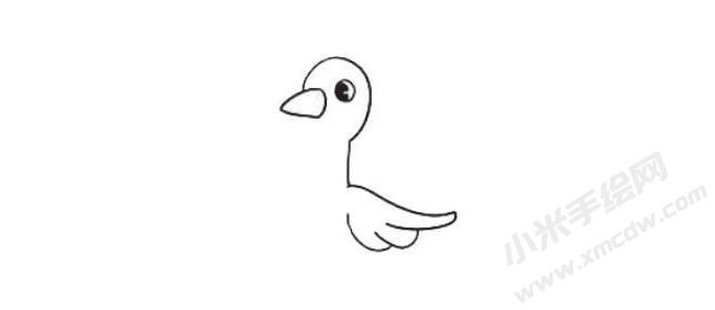 孔雀简笔画法步骤02.jpg