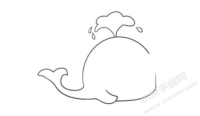 简笔画鲸鱼画法步骤09.jpg
