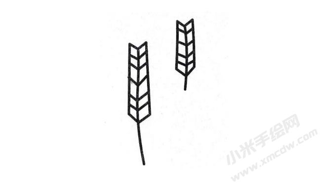 麦子简笔画分步绘制图示03.jpg