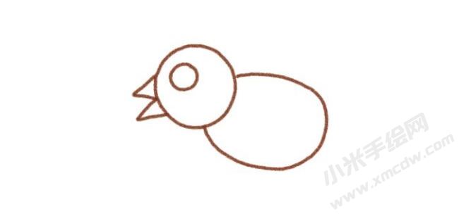 小鸟幼儿简笔画分步画法图示02.jpg