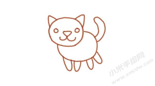 小猫幼儿简笔画分步画法图示03.jpg