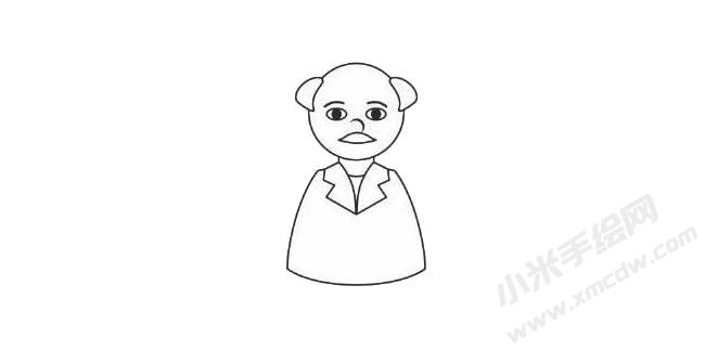 门卫简笔画分步画法图示02.jpg