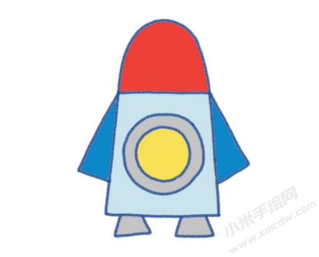 宇宙飞船幼儿简笔画分步画法制图示04.jpg
