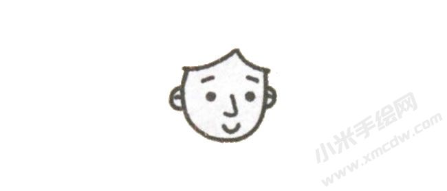姐姐简笔画绘制步骤图示01.jpg