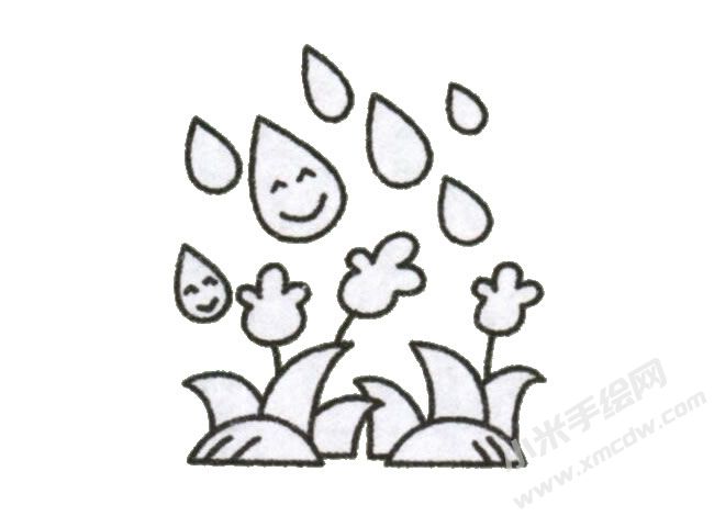 雨滴简笔画绘制步骤图示05.jpg