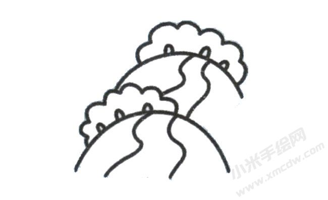 山路简笔画绘制步骤图示04.jpg
