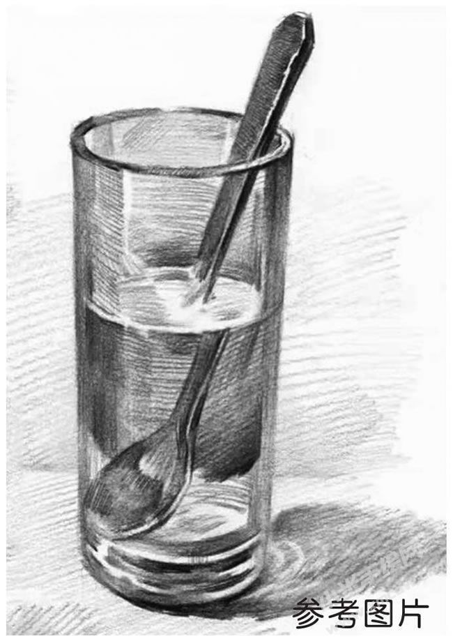 玻璃水杯素描参考图片.jpg