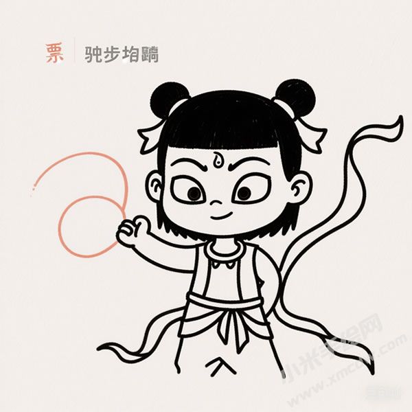 哪吒简笔画图片01.jpg