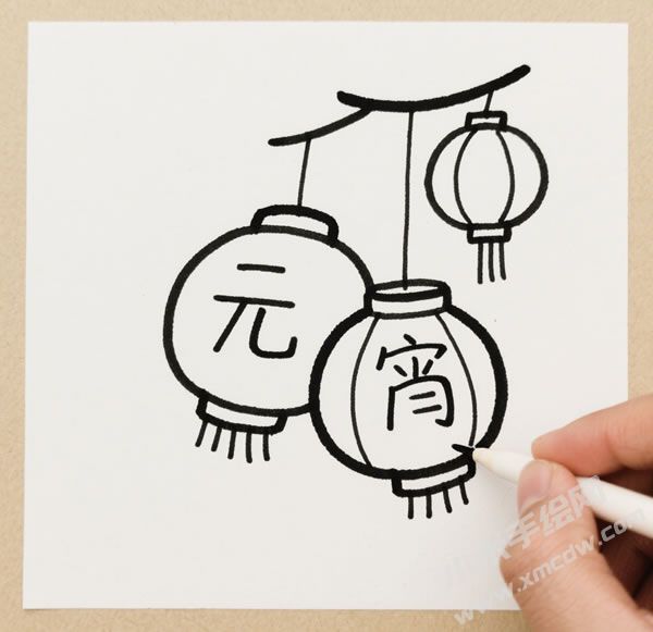 元宵节简笔画图片02.jpg