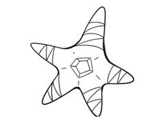 海星简笔画创作步骤图示