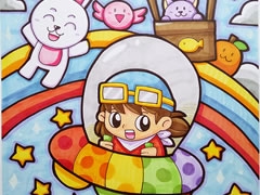 蜡笔画未来交通科幻作品欣赏