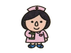 护士简笔画绘制步骤图示