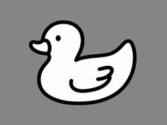 小鸭子简笔画